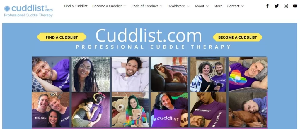 get paid to cuddle
